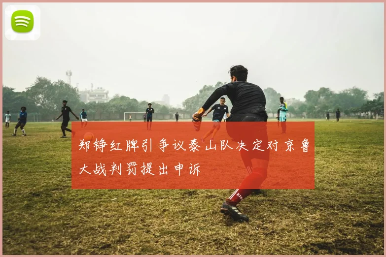 郑铮红牌引争议泰山队决定对京鲁大战判罚提出申诉